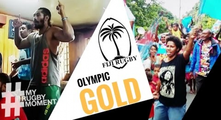 Fiji Sevens Captain's Family's Emotional Gold Medal Celebrations