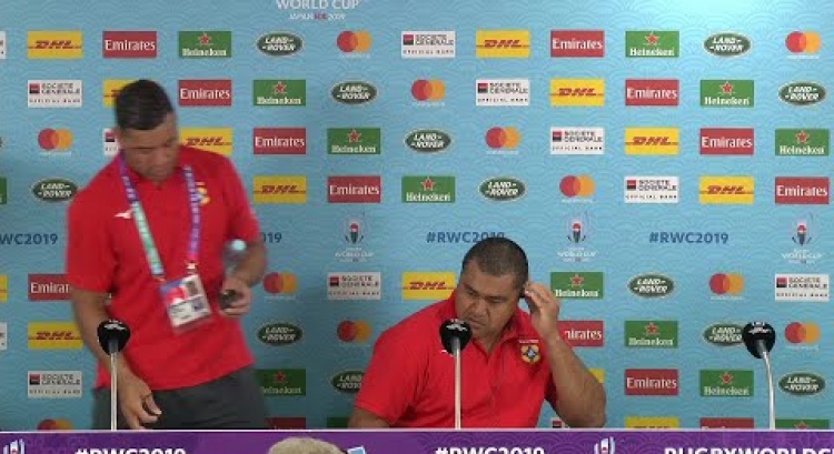 Tonga post match press conference | Argentina v Tonga