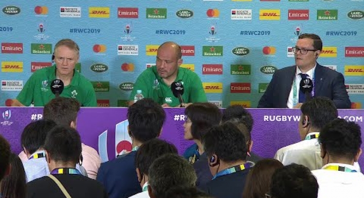 Schmidt and Best's post match press conference| Japan v Ireland
