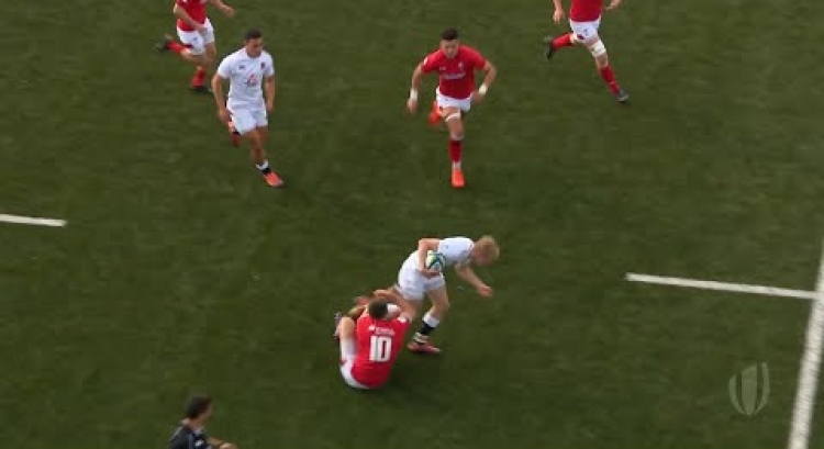 Hodge scores fantastic counter attack try for England