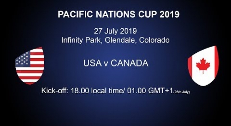 Pacific Nations Cup 2019 - USA v Canada
