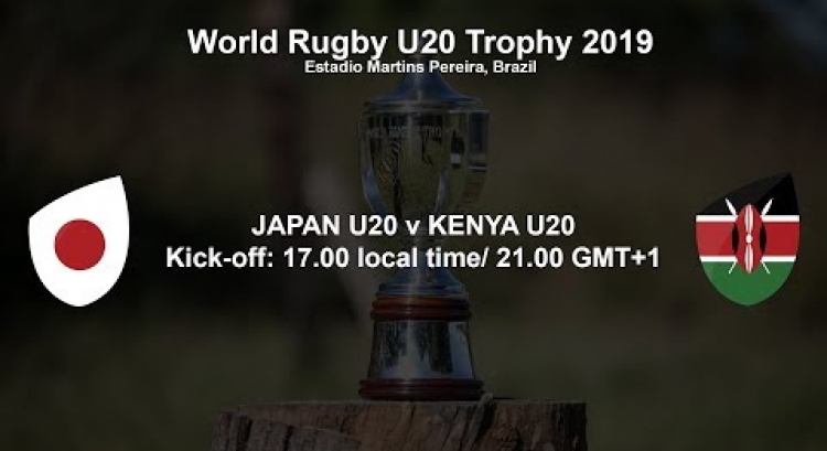 World Rugby U20 Trophy 2019 - Japan U20 v Kenya U20