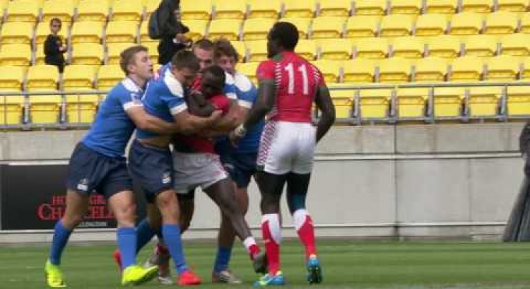 Sean Maloney's covers the best bits of Wellington sevens!