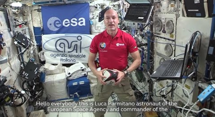 Italian Astronaut Luca Parmitano to watch RWC from space