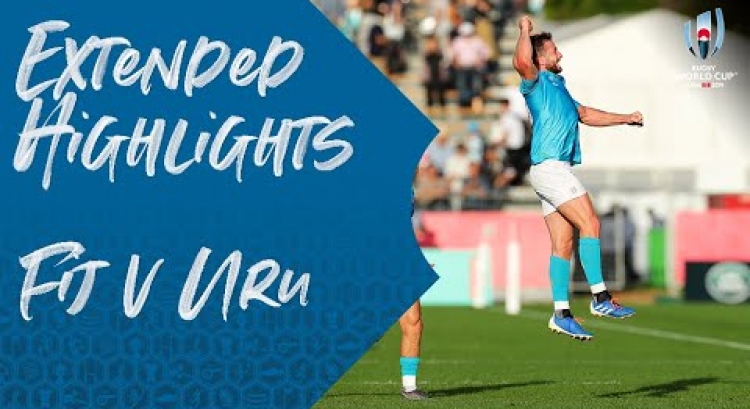 Extended Highlights: Fiji v Uruguay - Rugby World Cup 2019