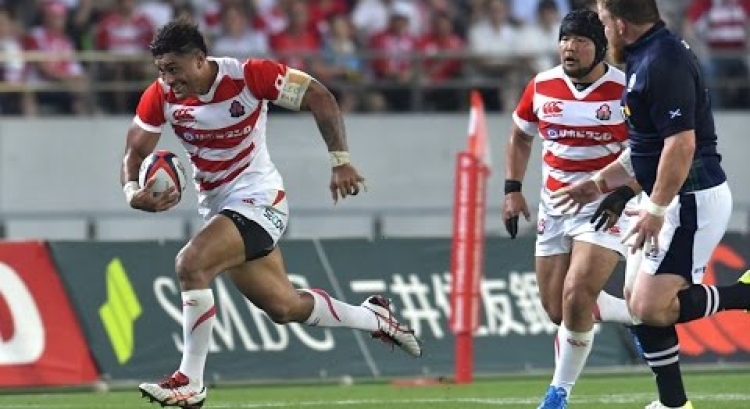 Japan's SUPER contender for try of the month