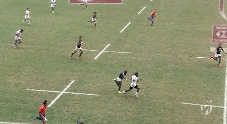 Carlin Isles scores amazing try in Hong Kong