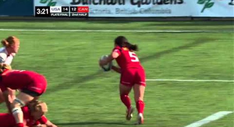 Rugby Canada Women's Sevens - Plate Final - Canada vs. USA